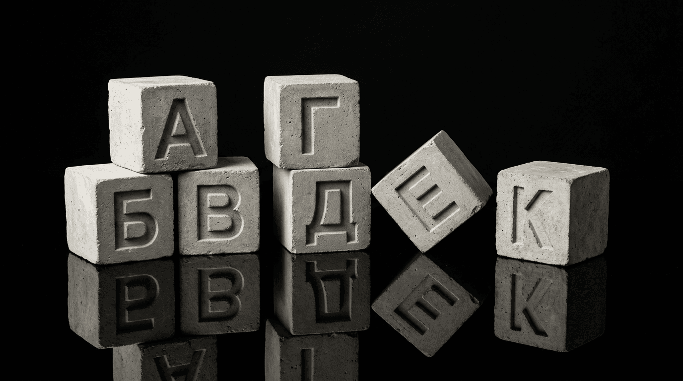 Letter blocks